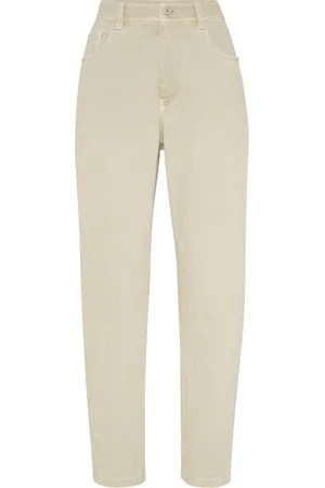 Brunello Cucinelli Jean à coupe fuselée