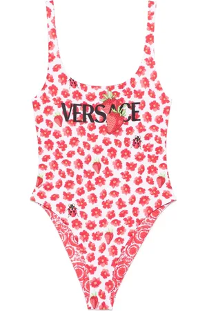 VERSACE Maillot de bain à imprimé Strawberry Garden