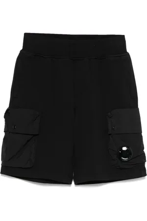 C.P. Company Short de sport à détail verre de lunette signature
