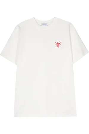 Family First T-shirt en coton à logo brodé
