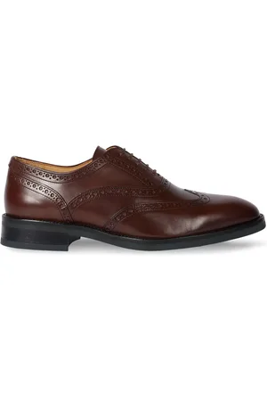 Paul Smith Richelieus en cuir à découpes