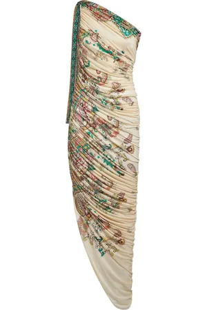 Etro Robe longue à une épaule