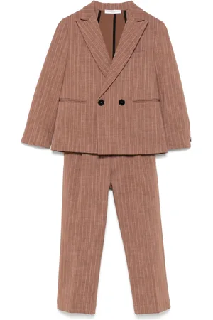 Paolo Pecora Costume à fines rayures