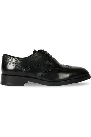 Paul Smith Richelieus en cuir à découpes