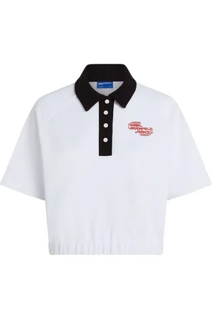 Karl Lagerfeld Polo à logo imprimé