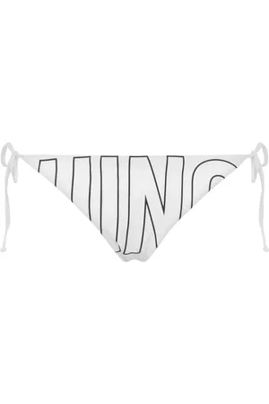 Moschino Bas de bikini à logo imprimé
