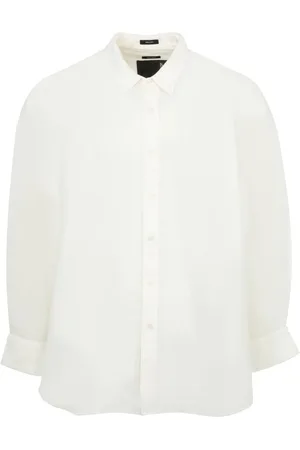 R13 Chemise à col pointu