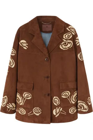ERMANNO SCERVINO Blazer en daim