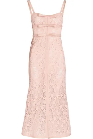 Giambattista Valli Robe en macramé à détail de nœud