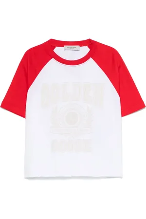 Golden Goose T-shirt à logo en relief