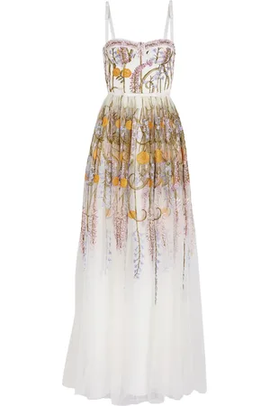 Giambattista Valli Robe à broderie Marigold Bouquets