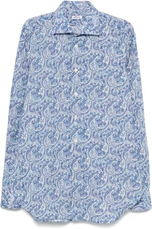 Kiton Chemise à imprimé cachemire