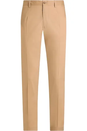 Dolce & Gabbana Pantalon chino à plis marqués