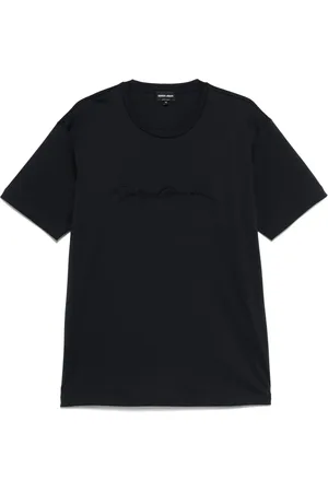 Giorgio Armani T-shirt à logo brodé