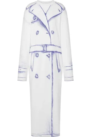 Moschino Robe mi-longue à imprimé graphique