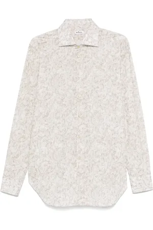 Kiton Chemise à imprimé cachemire
