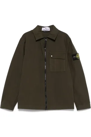 Stone Island Chemise à fermeture zippée