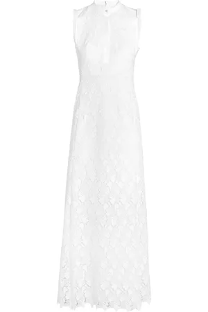 Giambattista Valli Robe longue en macramé