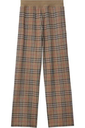 Burberry Pantalon de jogging à carreaux