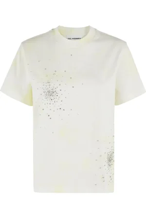 Des Phemmes T-shirt à ornements en cristal