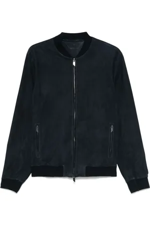 SALVATORE SANTORO Veste bomber en daim