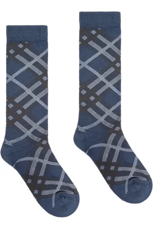 Burberry Chaussettes à carreaux