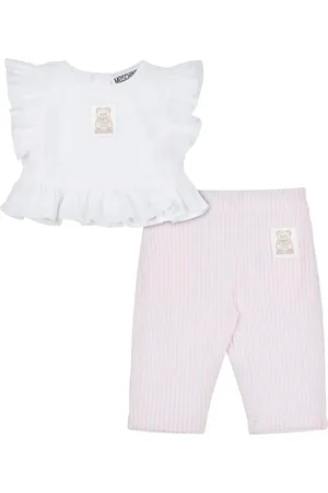 Moschino Ensemble haut-pantalon à patch logo