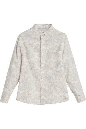 Brunello Cucinelli Chemise à imprimé cachemire