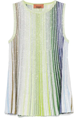 Missoni Haut rayé à sequins