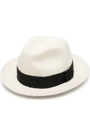 Kiton Chapeau en paille tressée