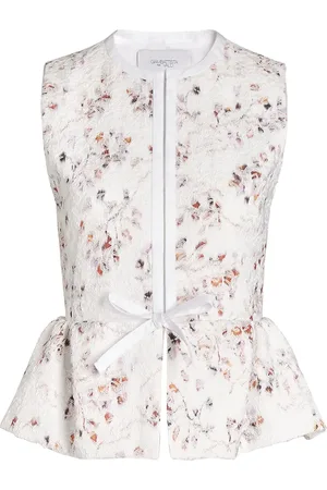 Giambattista Valli Veston évasé en jacquard