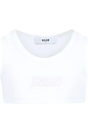 Msgm Haut à logo appliqué