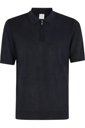 ELEVENTY Polo en laine à fermeture zippée