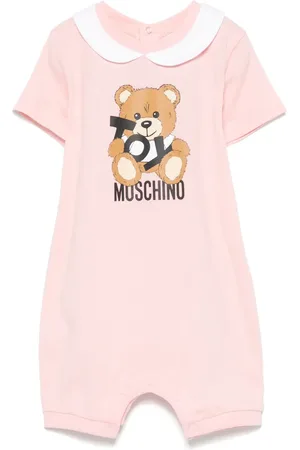 Moschino Barboteuse Leo à imprimé Teddy Bear