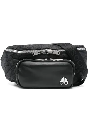 Moose Knuckles Sac banane à logo matelassé