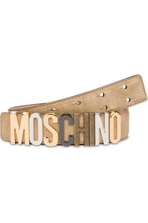 Moschino Ceinture en cuir à logo