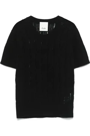 Allude Haut crop en cachemire