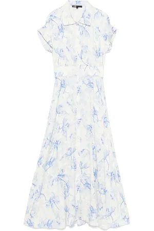 Maje Robe longue à fleurs
