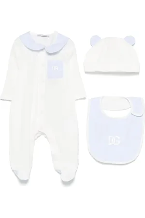 Dolce & Gabbana Trousseau de naissance à logo brodé