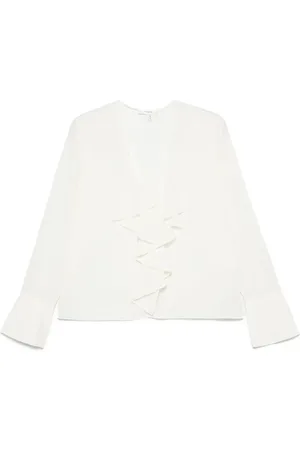 Frame Blouse à volants