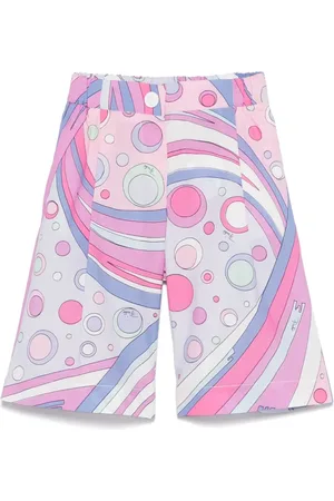 PUCCI Junior Pantalon à imprimé Fontane