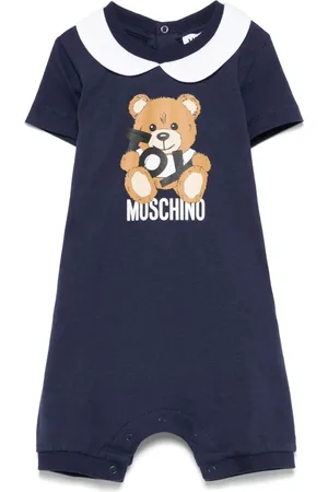 Moschino Barboteuse Leo à imprimé Teddy Bear