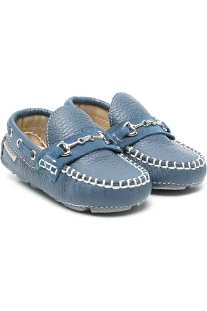 Babywalker Mocassins en cuir grainé
