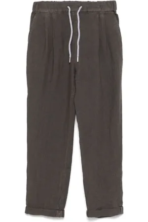 Brunello Cucinelli Pantalon fuselé en lin