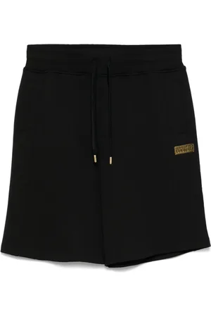 VERSACE Short de sport à plaque logo