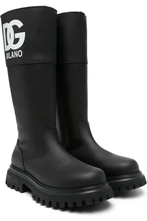 Dolce & Gabbana Bottines à logo imprimé