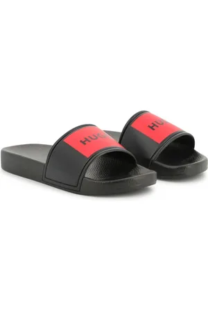 HUGO BOSS Claquettes à logo imprimé
