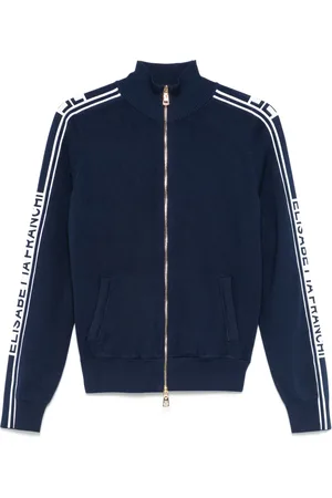 Elisabetta Franchi Cardigan à bandes contrastantes
