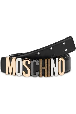Moschino Ceinture à plaque logo