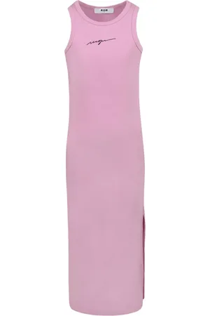 Msgm Robe en coton